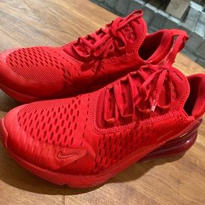 Red Nike AirMax 270 Men’s size 7.5